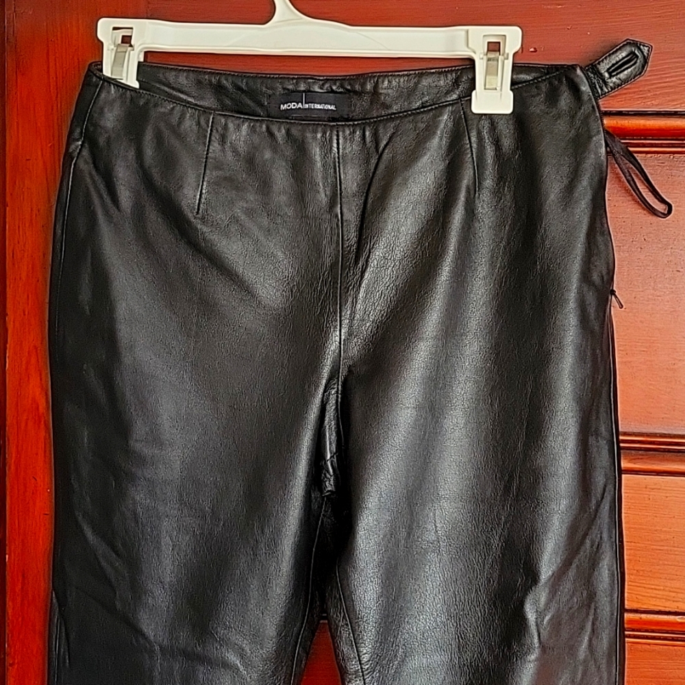 Leather pants